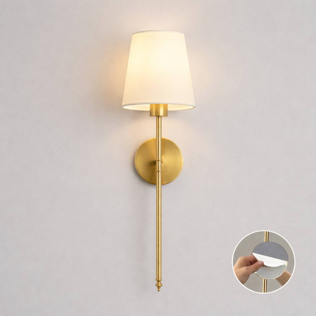 Wireless Wall Lamp Without Drilling Luma