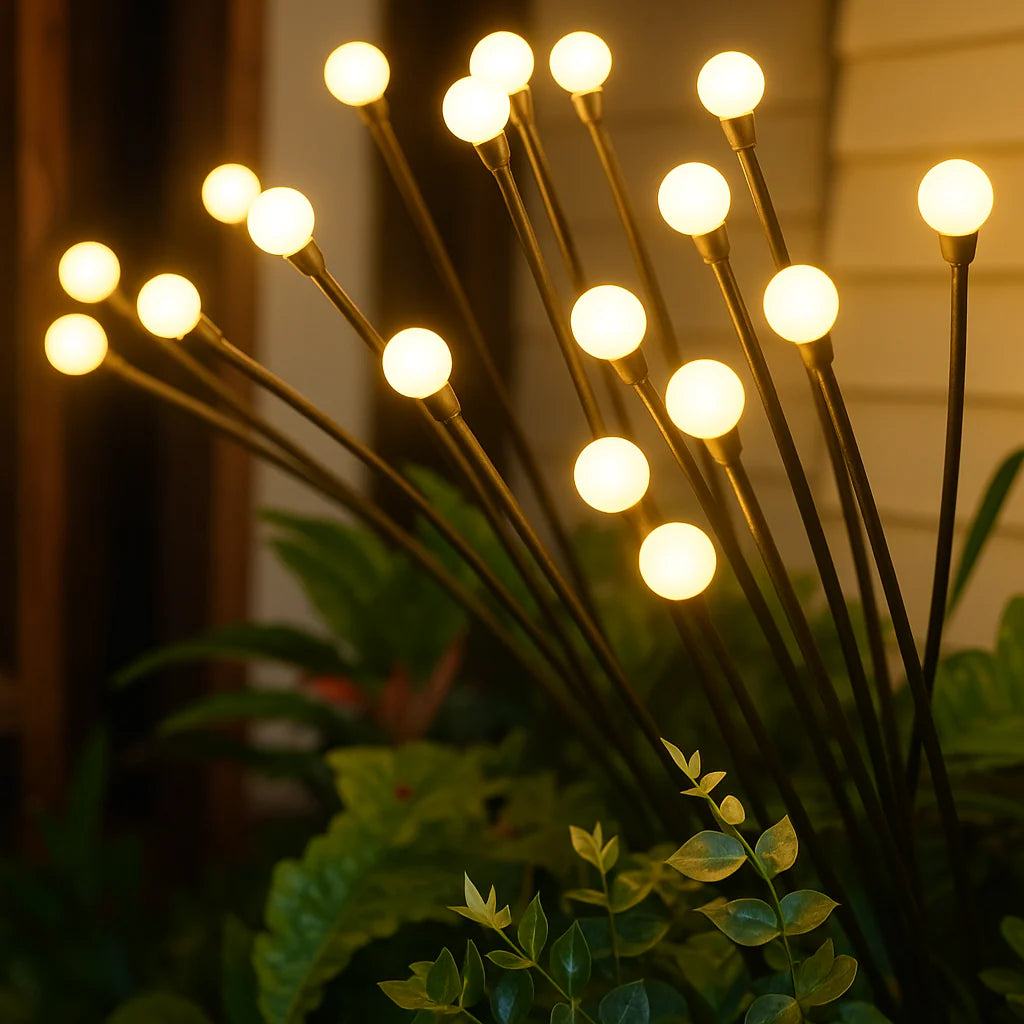 Solar Garden Lights Set 6 Pieces Firefly