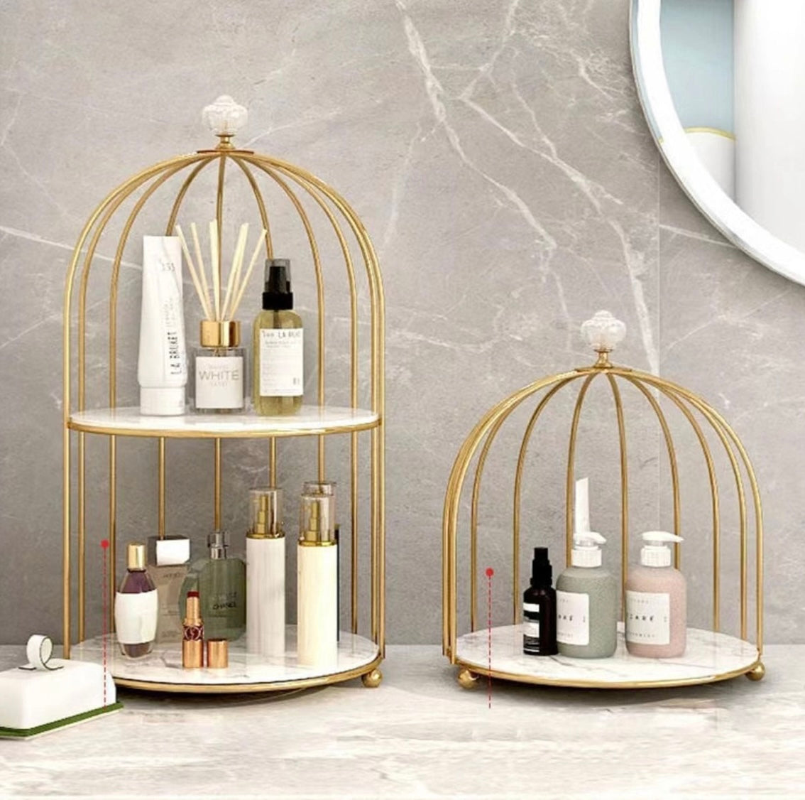 Kosmetik- und Parfum-Organizer Nordic