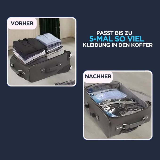 SmartSpace Kit: Elektrische Vakuumpumpe + Vakuumbeutel