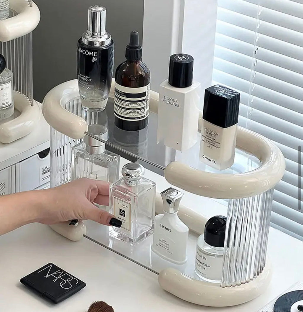 Cosmetic organizer in Nordic style
