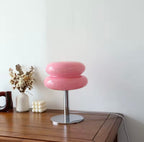 Lampe de table Bauhaus avec dôme en verre Cloud