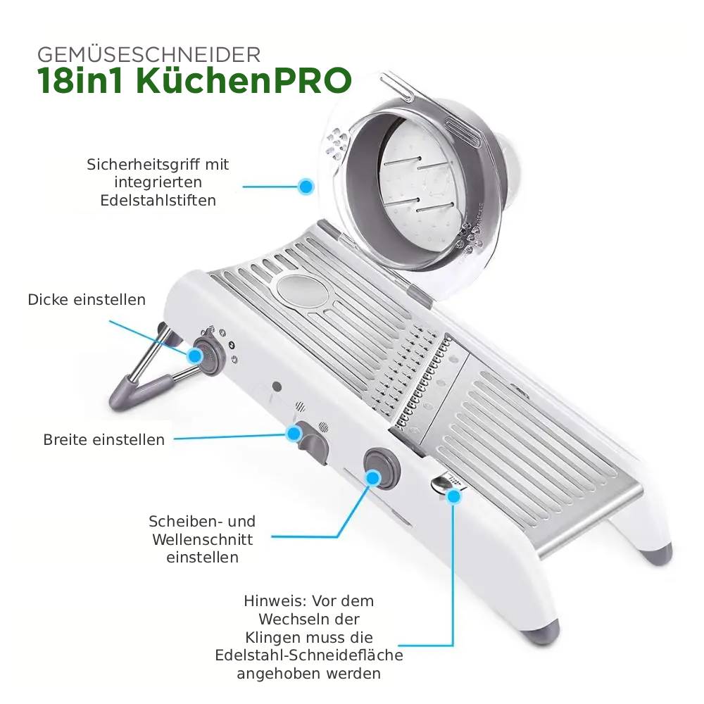Vegetable cutter 18in1 KitchenPro