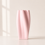 Vase en céramique décorative minimaliste Spirallis