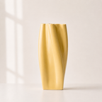 Vase en céramique décorative minimaliste Spirallis