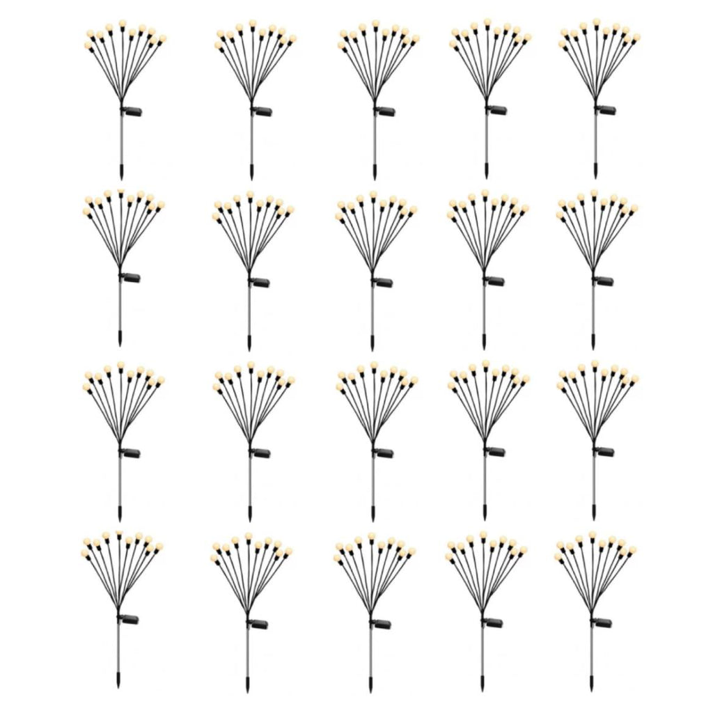 Solar Garden Lights Set 6 Pieces Firefly