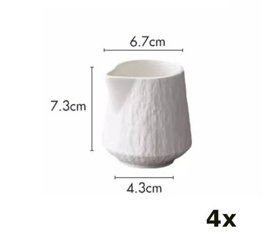 Keramik Saucenschälchen Set – 4-teilig