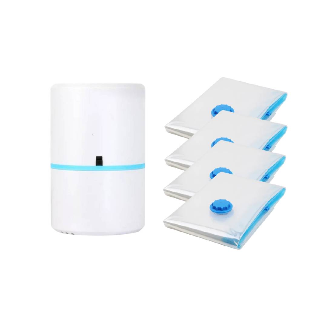 SmartSpace Kit: Pompa a vuoto elettrica + Sacchetti per il vuoto