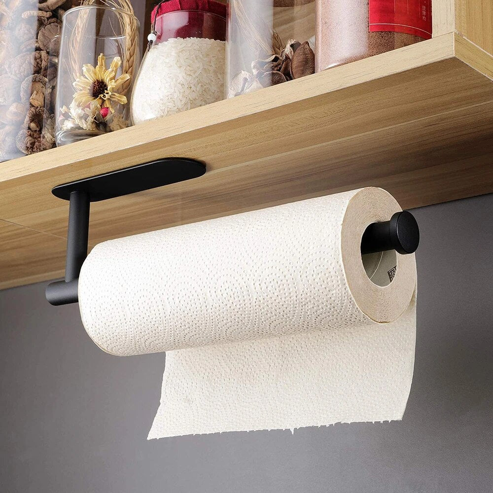 Self-adhesive stainless steel holder