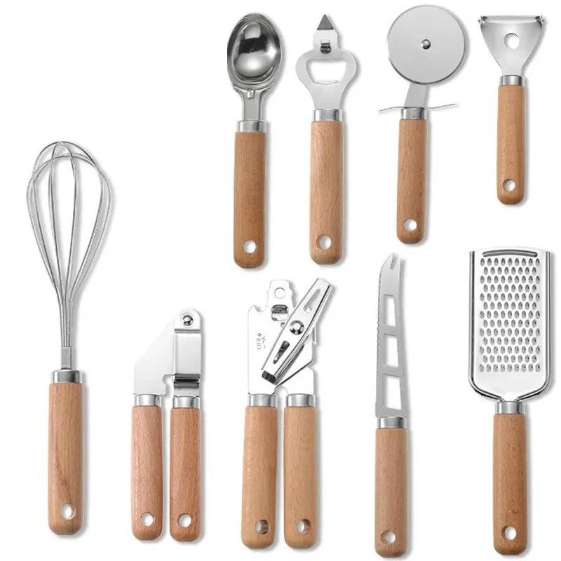 Kitchen utensils essential set 9-piece