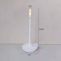 Kabellose Tischlampe Solin Weiss