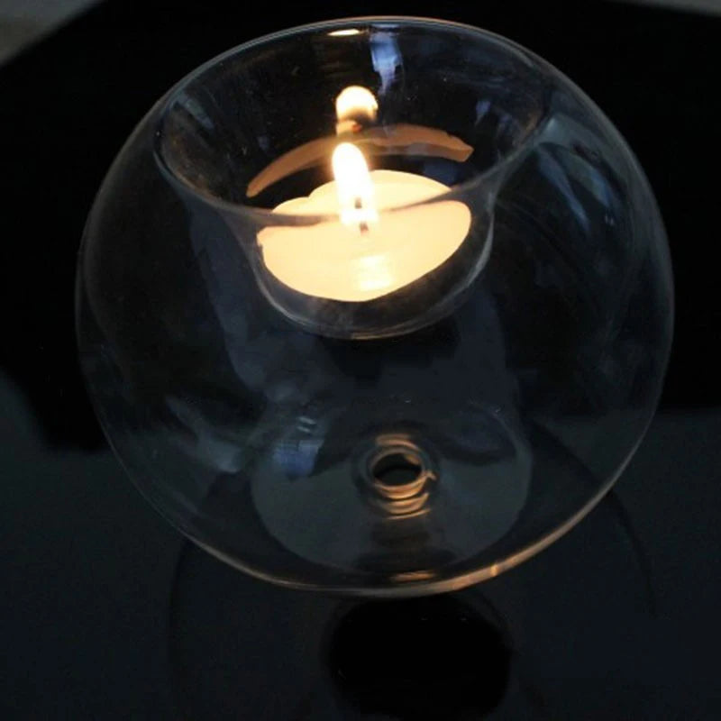 Round tealight holders Hollow Glow