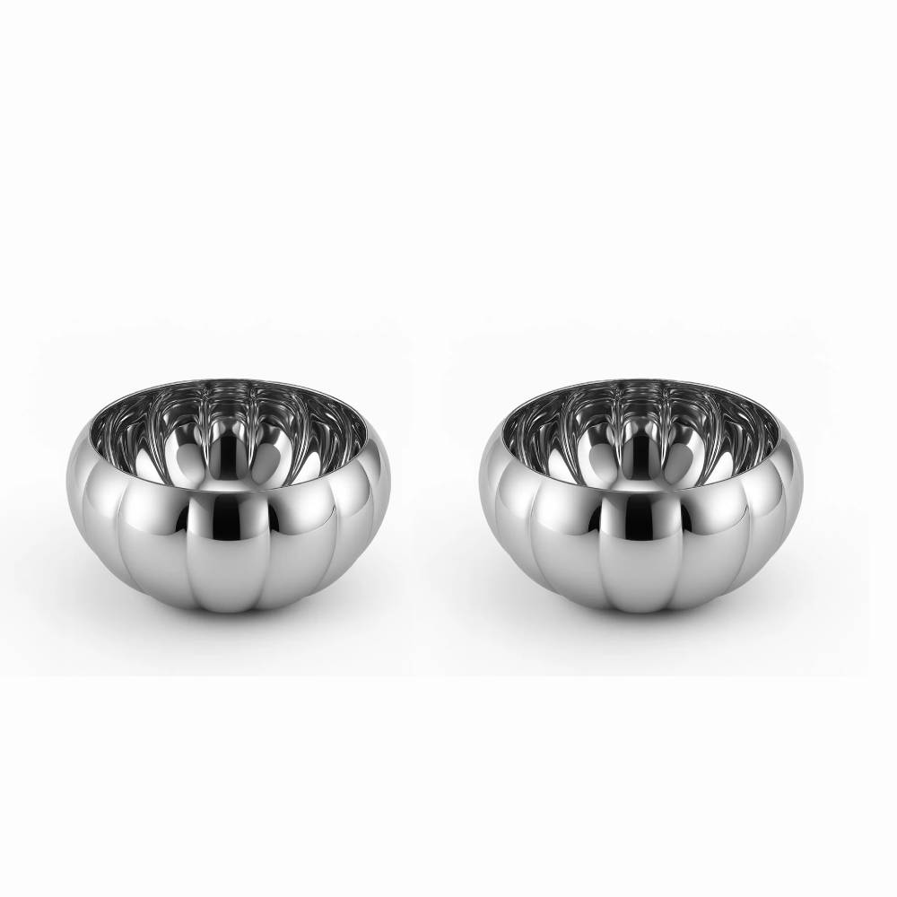 Edelstahl Schalen-Set Emera (2 Stück)