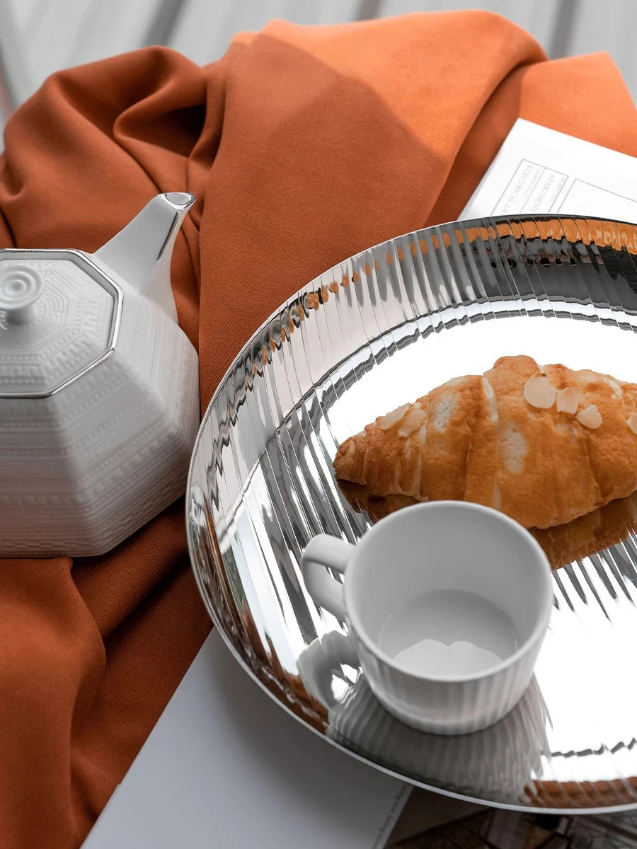 Edelstahl Serviertablett Sirven