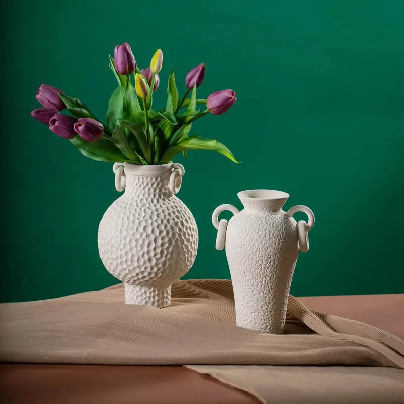 Scandinavian Ceramic Vases Elysia Set of 2