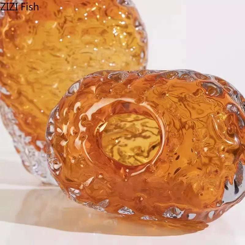 Glass vase Solara