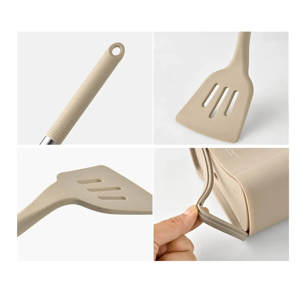 Silicone kitchen utensils set – 13-piece