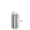Edelstahl Vase Coren
