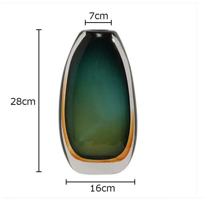Glass vase Sienna