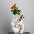 Vase en céramique nordique double