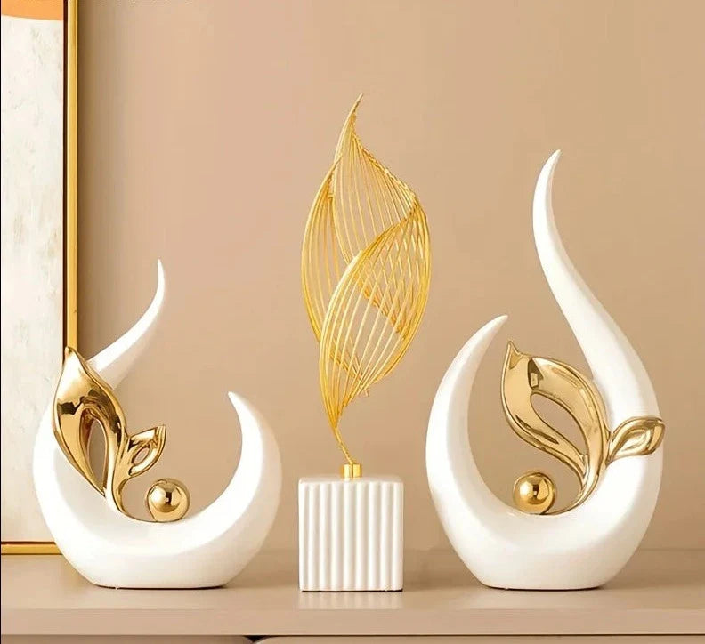 Sculpture nordique luxueuse