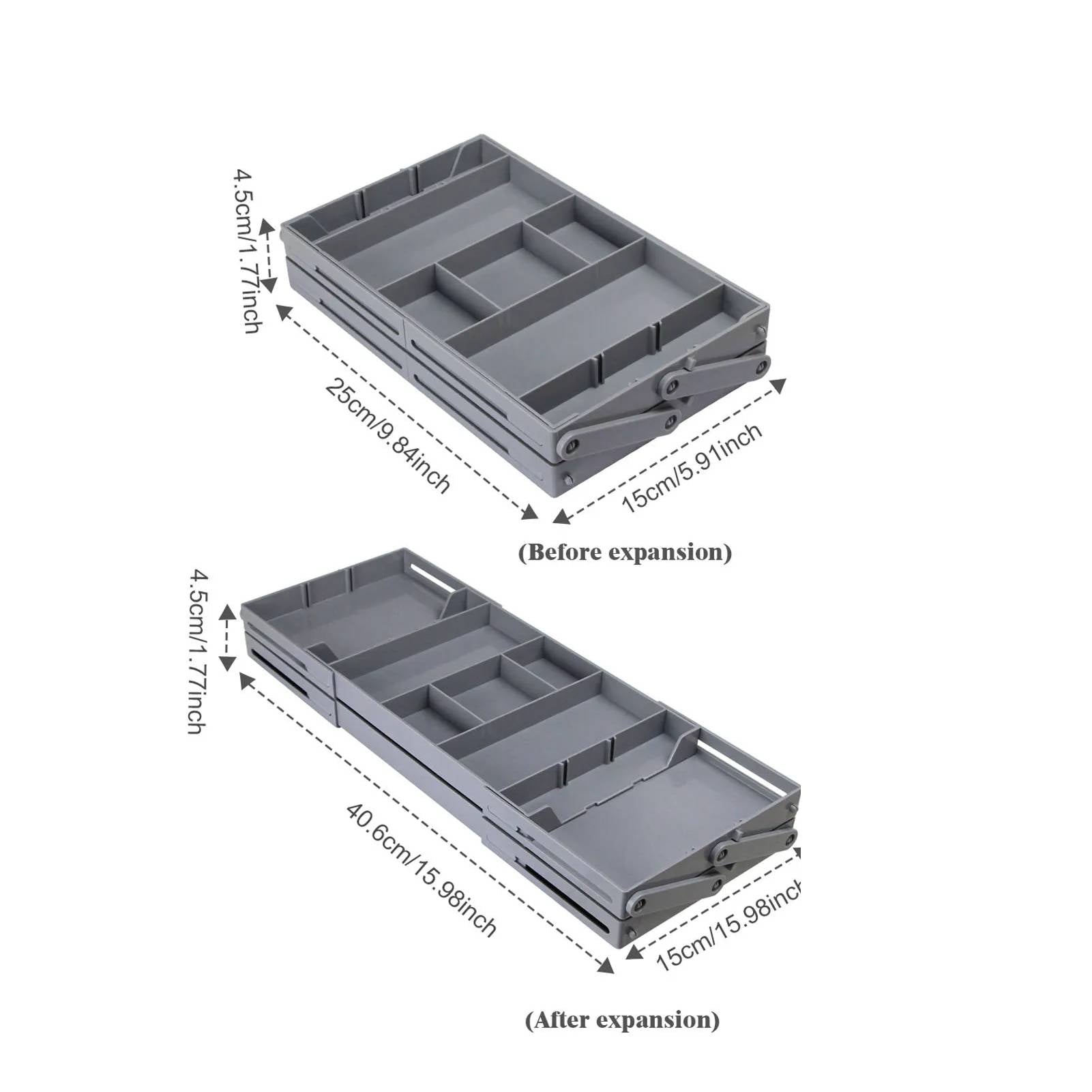 Erweiterbarer Schubladen-Organizer SmartBox
