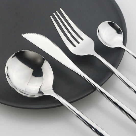 Set da cutel e forchetta da luxe - 24 parts
