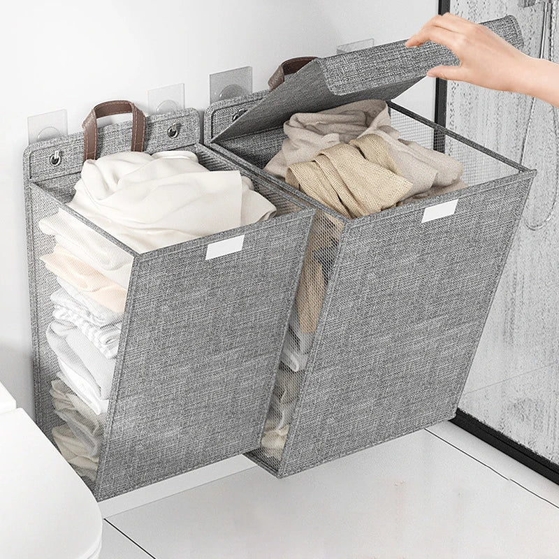 Panier à linge pliable