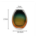 Glass vase Sienna