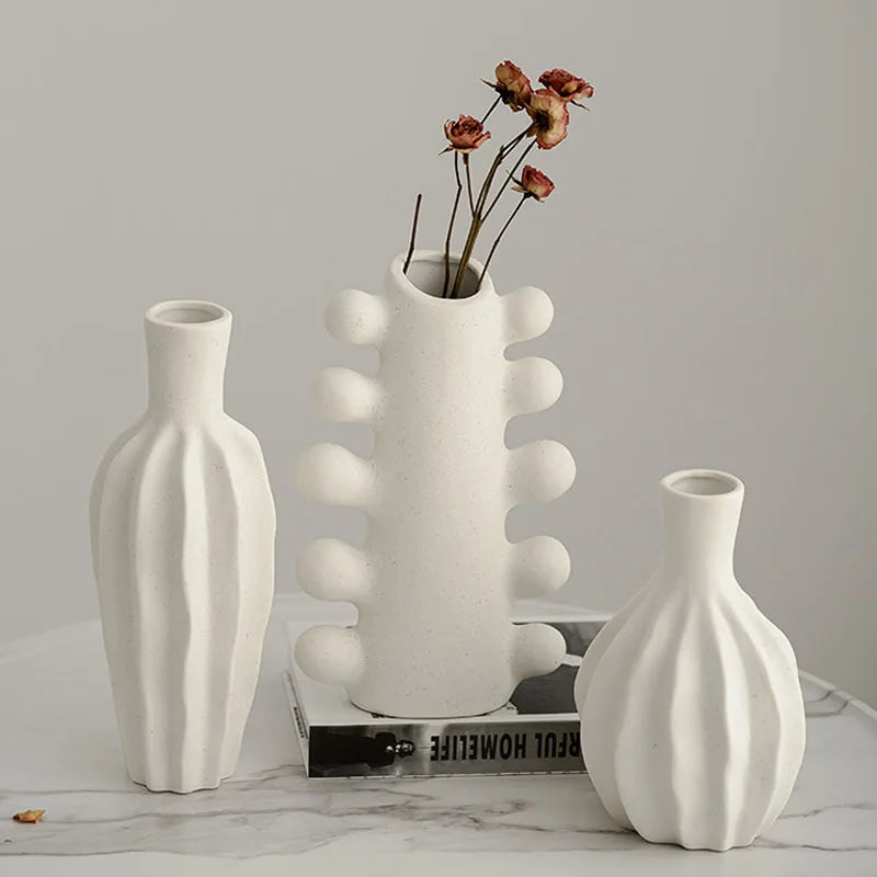 Vas da ceramica decorativa moderna