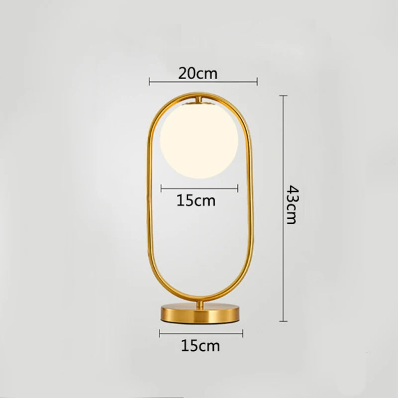 LED table lamp Halo