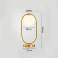 LED table lamp Halo