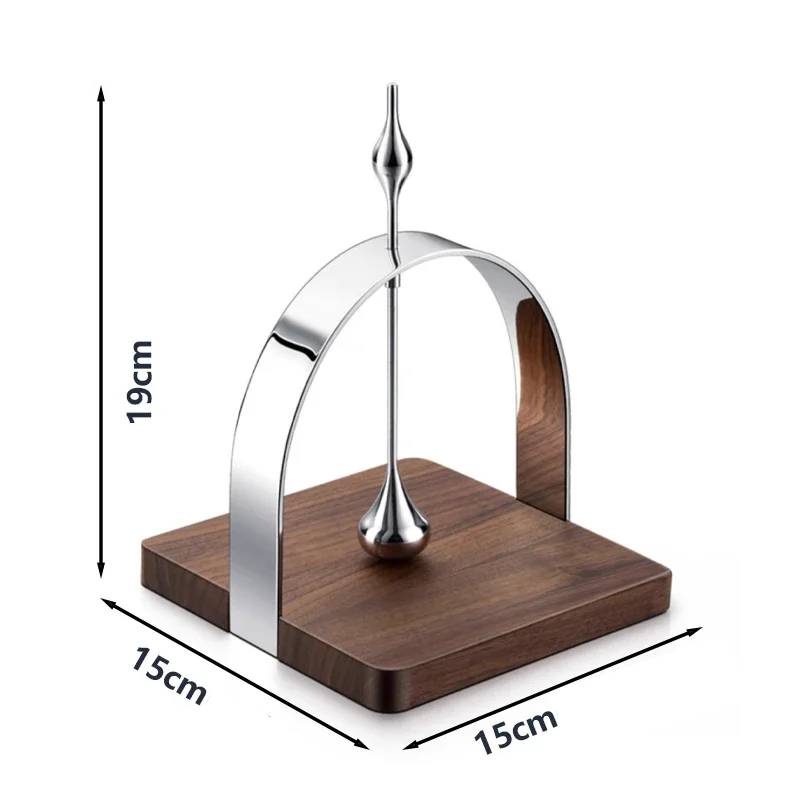 Napkin holder made of stainless steel and wood Arya