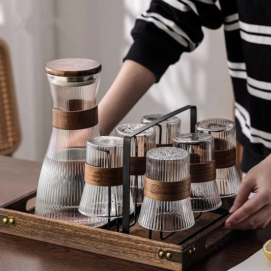 Karaffen- und Gläserset Norden