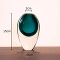 Glass Vase Modern Vela