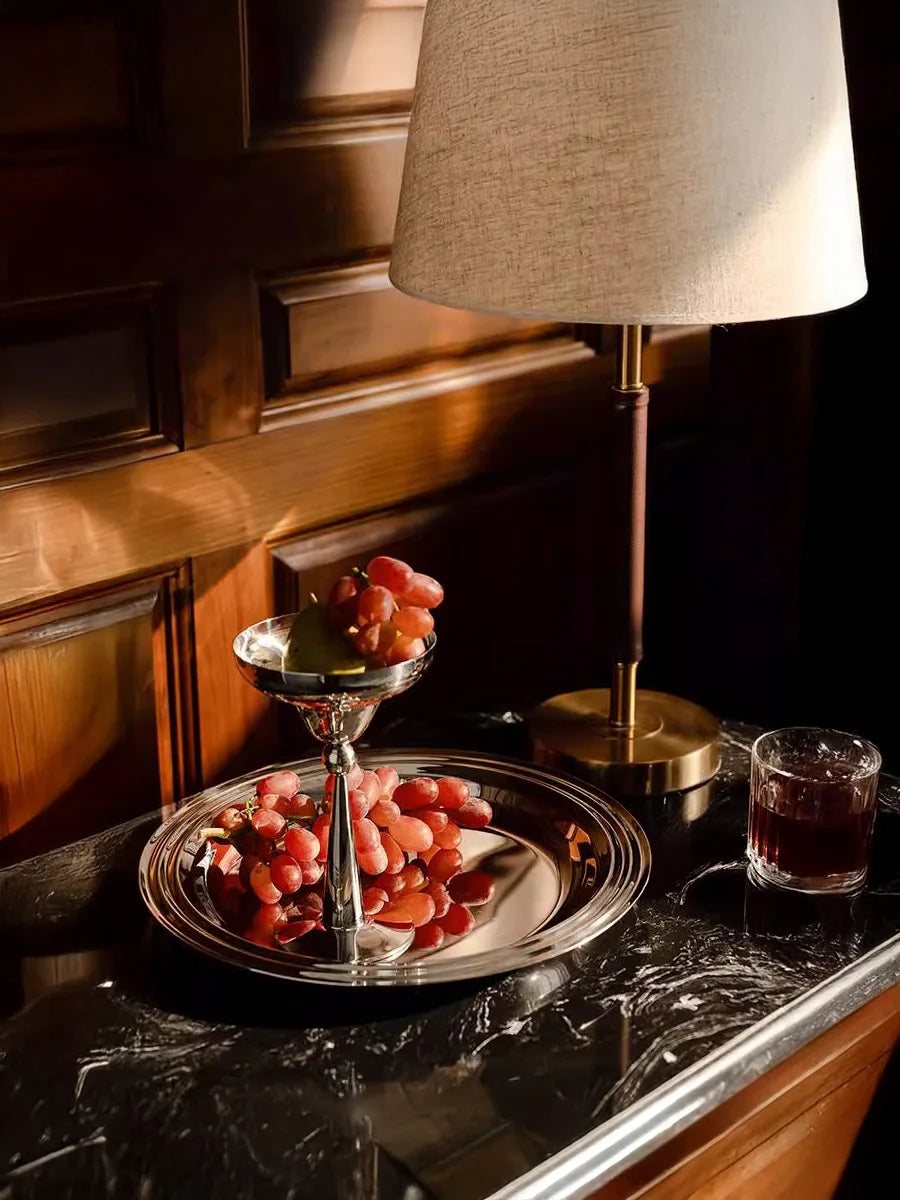 Stainless steel serving tray Cirra