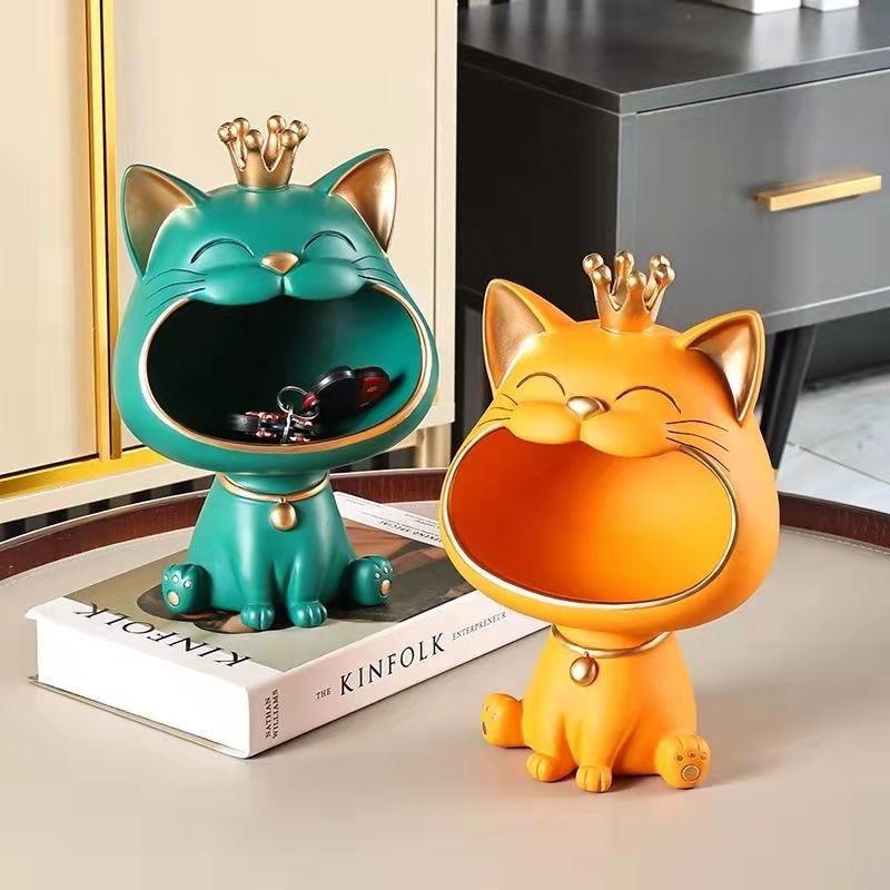 Cat Organizer Sculpture