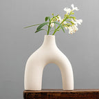 Vase décorative de montagne en céramique