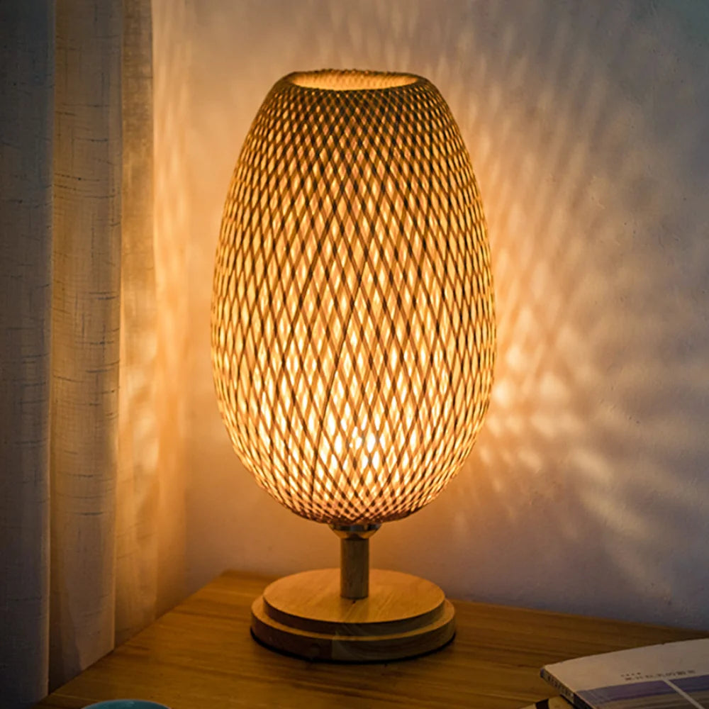 BambooLuxe table lamp