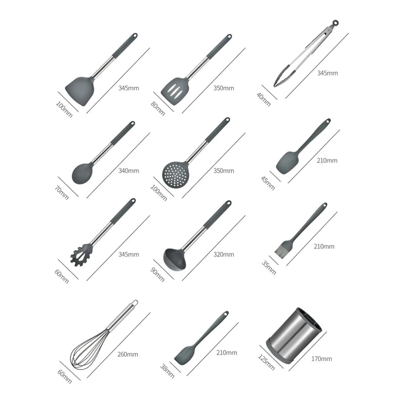 Kitchen Utensil Set 360° – 12-piece