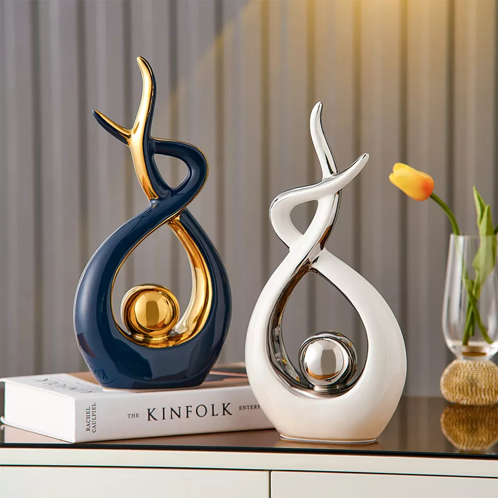 Scultura astratta moderna di lusso