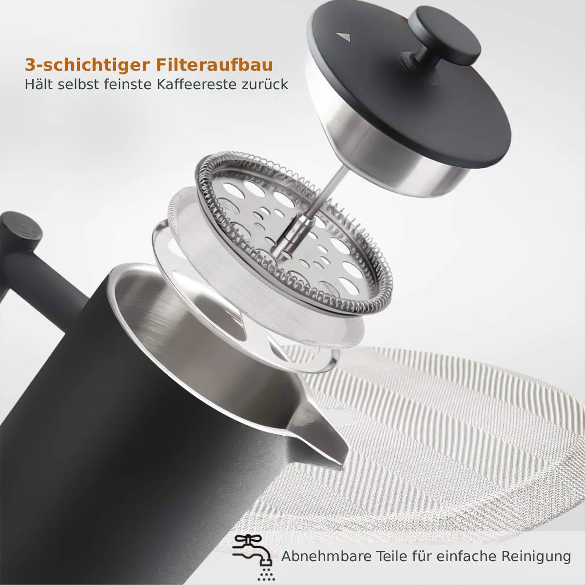 French Press ThermoSteel