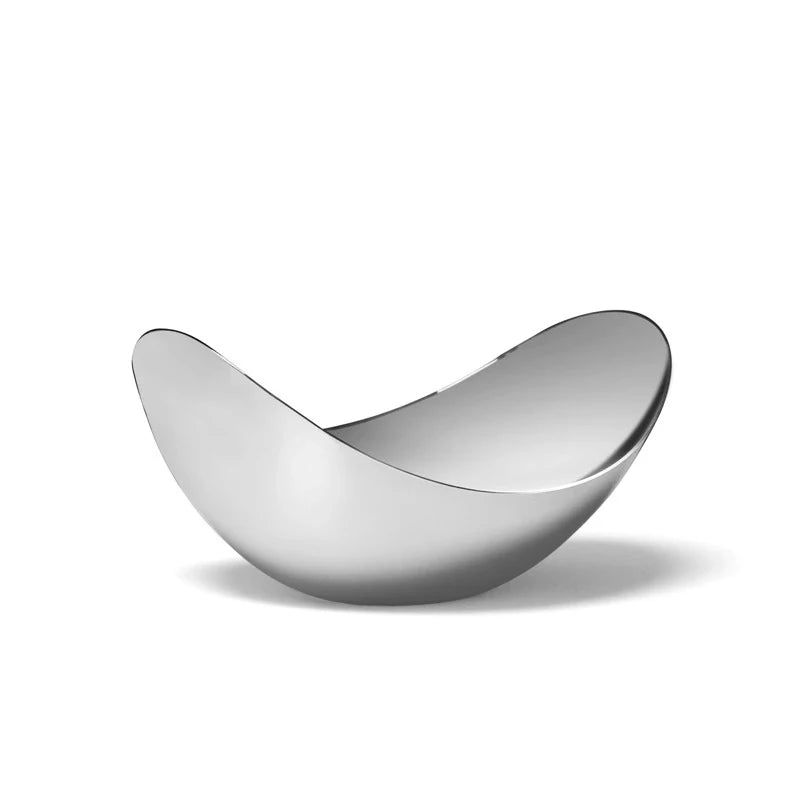 Design-Schale aus Edelstahl Soli