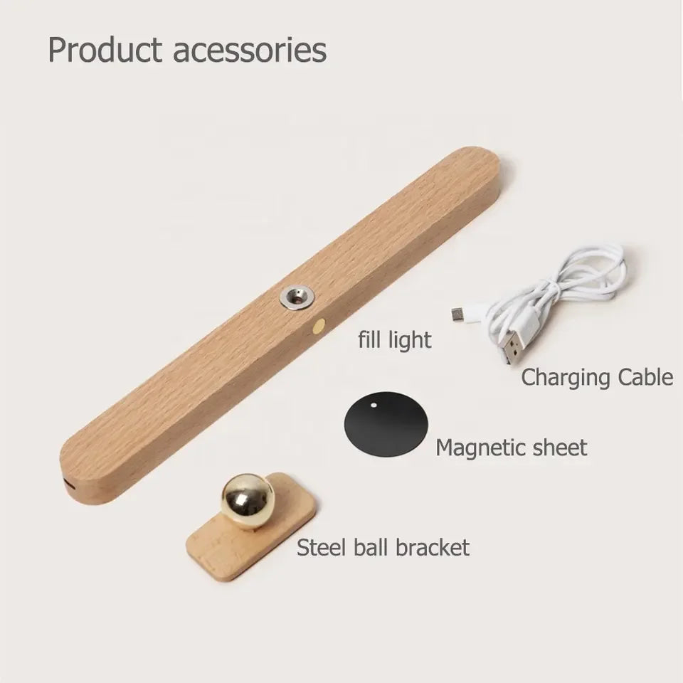 Lampada wireless Wood
