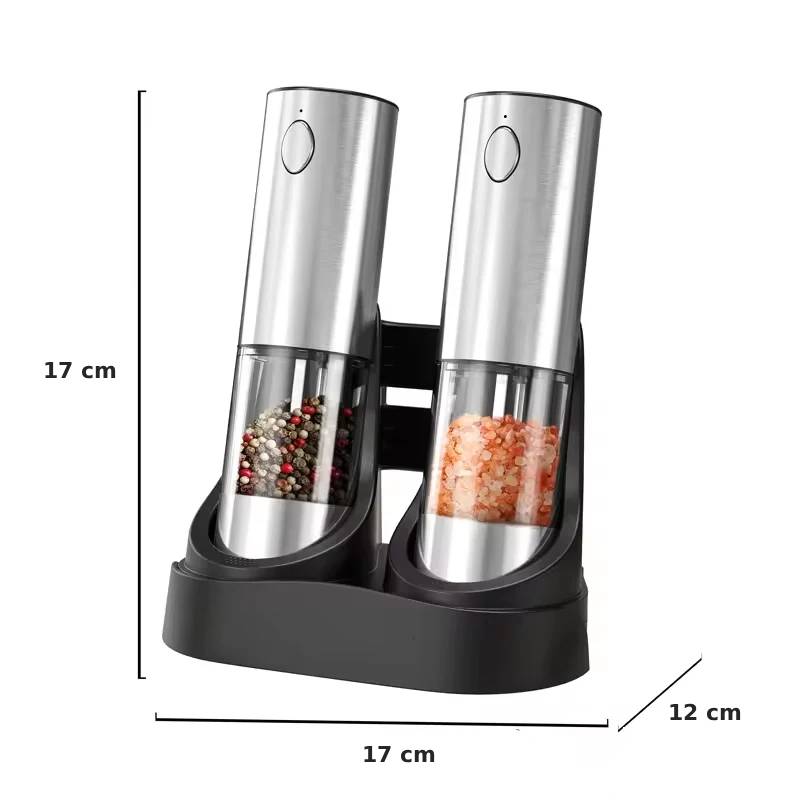 Electric salt and pepper shaker