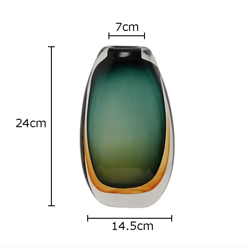 Glass vase Sienna