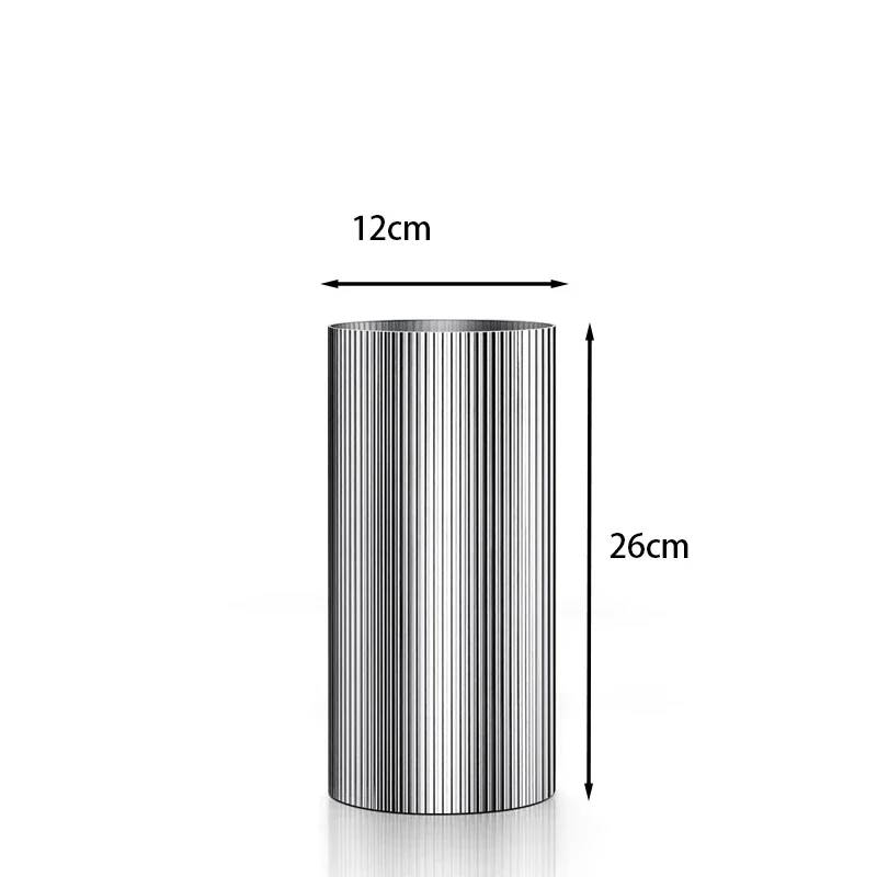 Edelstahl Vase Coren