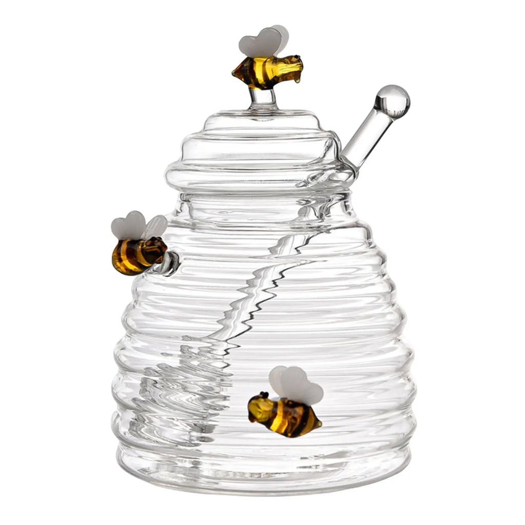 Glas Honigspender SweetBee