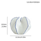 Vases en céramique décorative élégants Milano par lot de 2