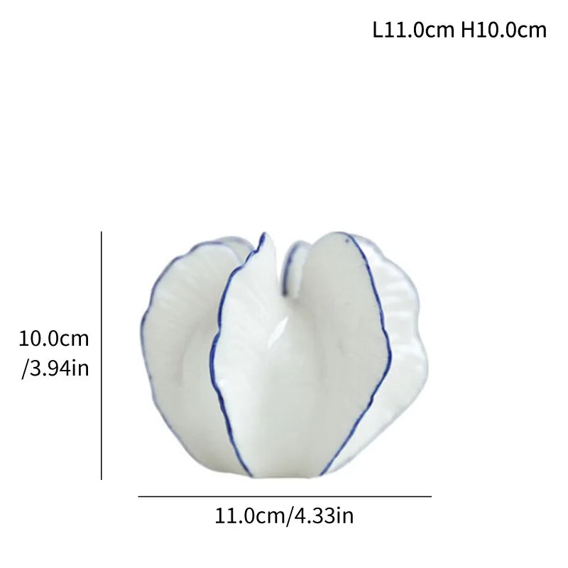 Elegant Decorative Ceramic Vases Milano Set of 2